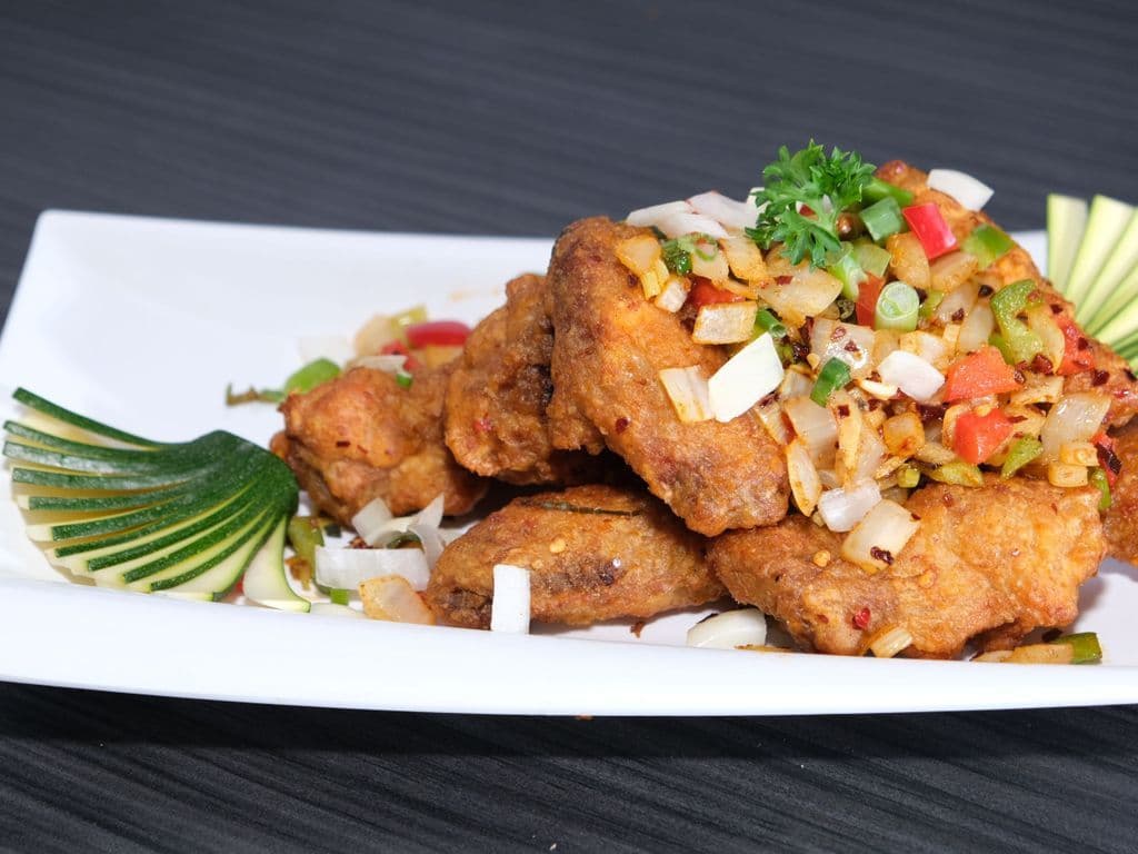 Salt & Pepper Chicken Wings Spicy (椒盐鸡翅) (10 pcs)