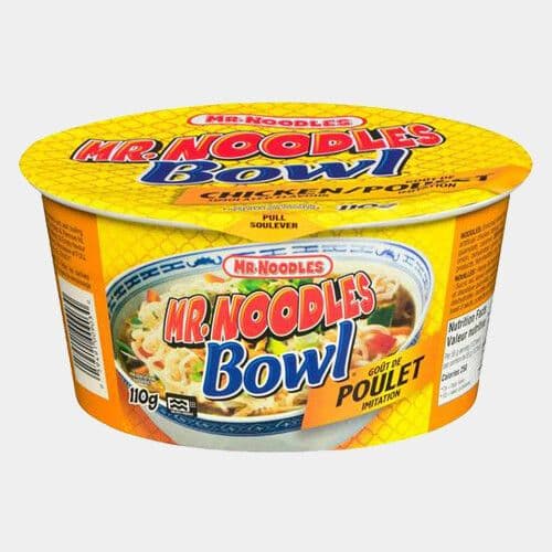 Mr. Noodles Bowl Poulet (110g) / Mr. Noodles Bowl Chicken (110g)
