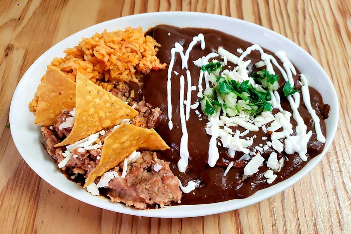 * Enchiladas Mole (PLATE)