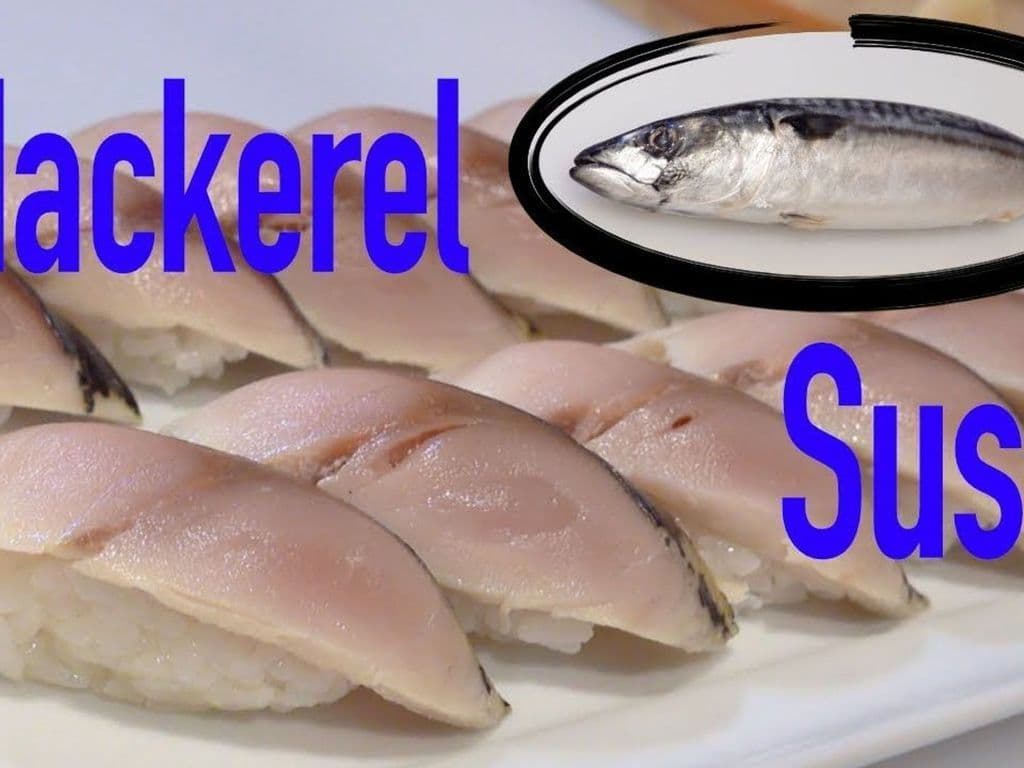 Mackerel Sushi (4pcs)