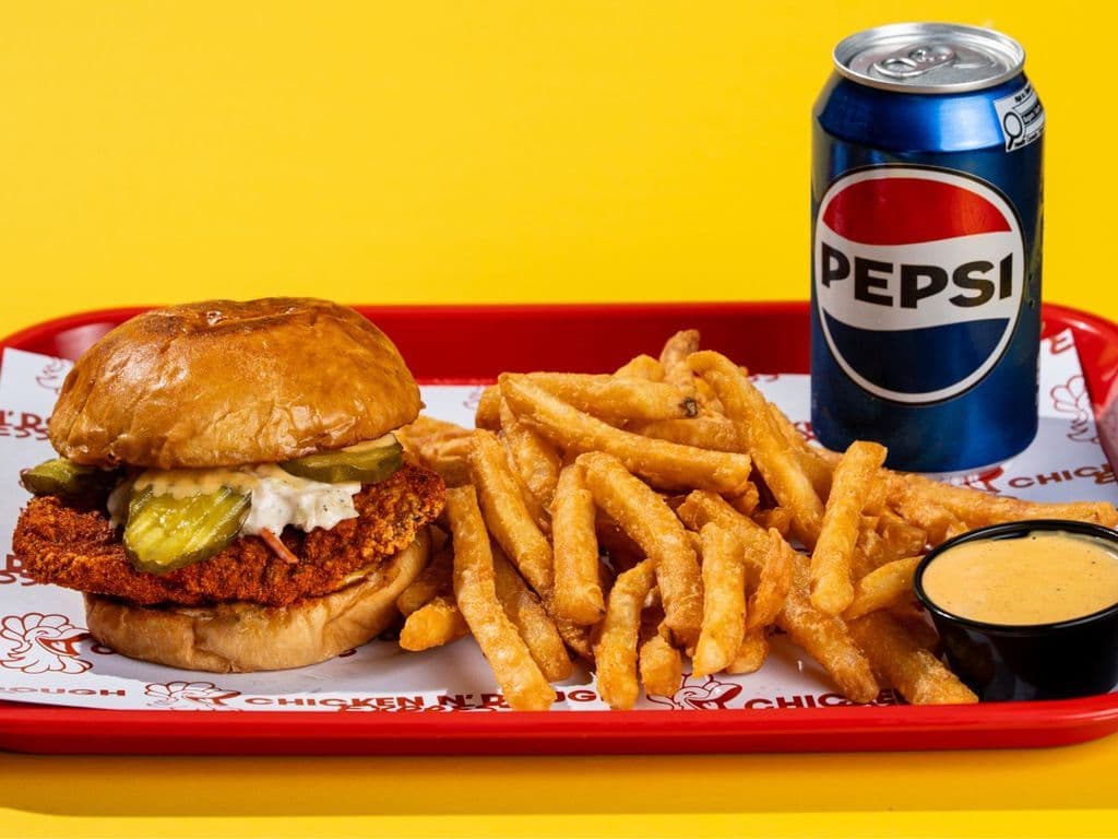 CND Nashville Fried Chicken Sandwich Combo 