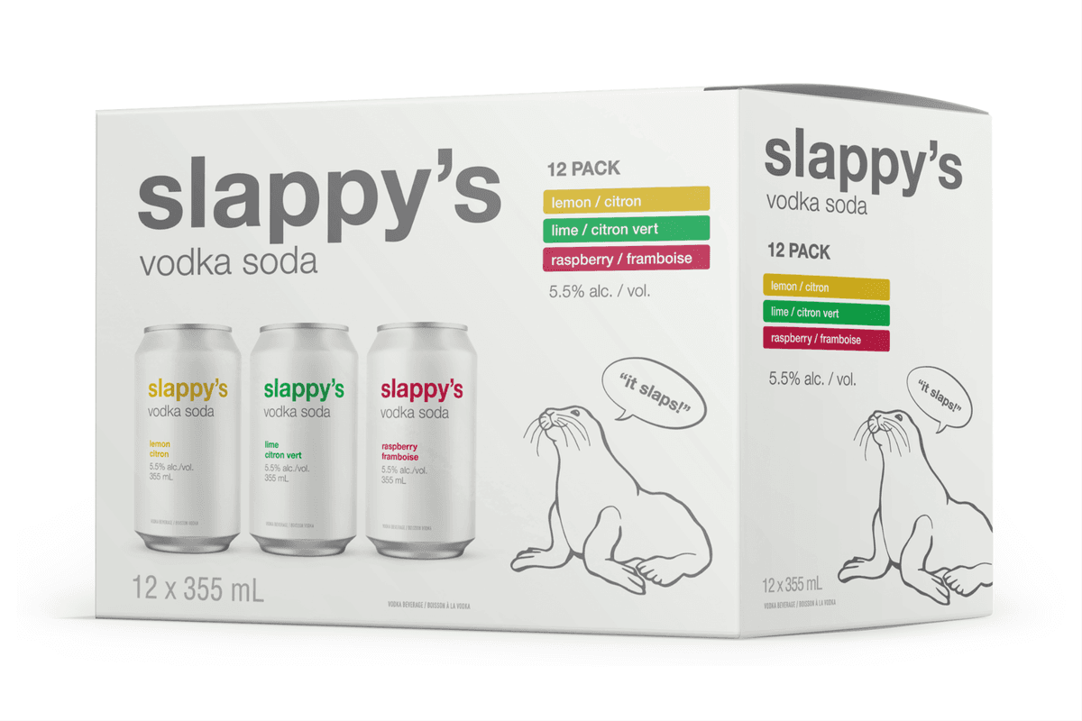 Slappy's - Vodka Variety Pack (12 x 355ml)