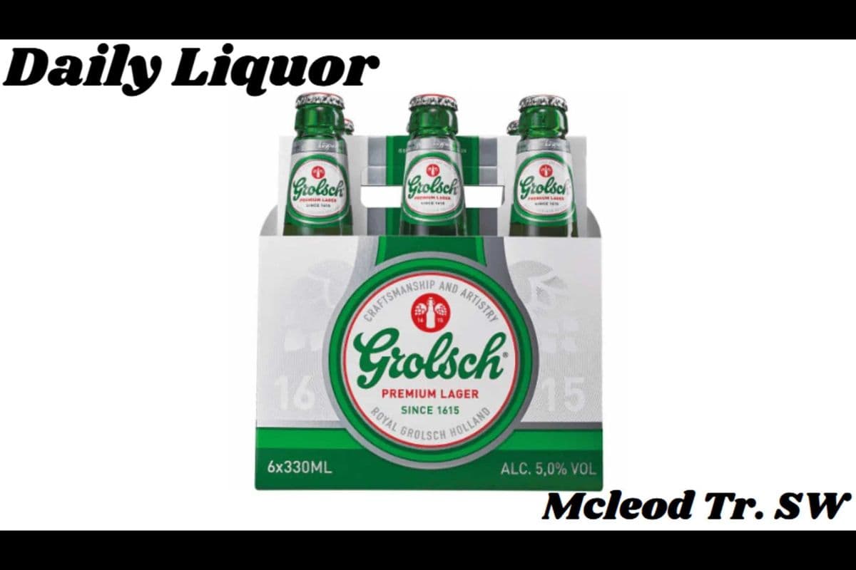 GROLSCH 4 BOTTLES (1 x 4 cans)