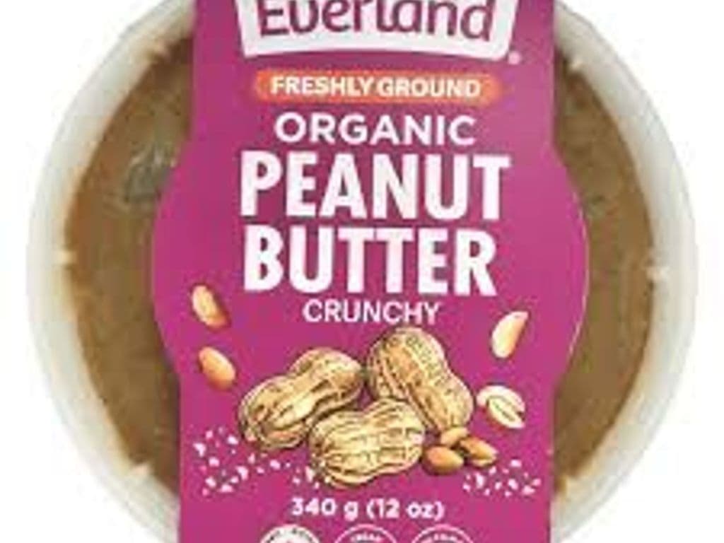 EVERLAND ORGANIC PEANUT BUTTER CRUNCHY 375G