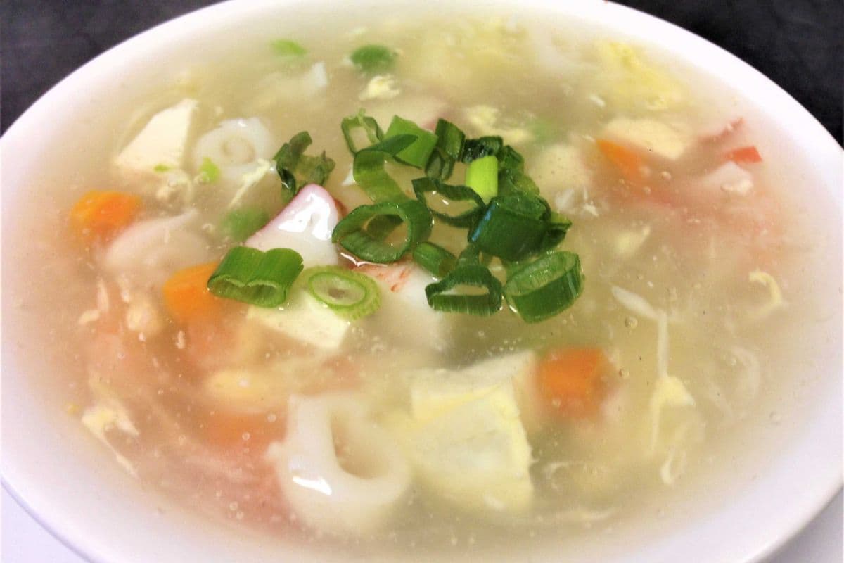 29. Seafood Eggdrop Soup
