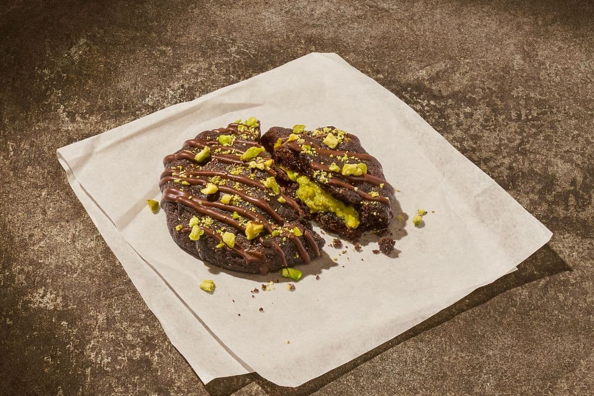 Dubai-Style Chocolate Pistachio Cookie