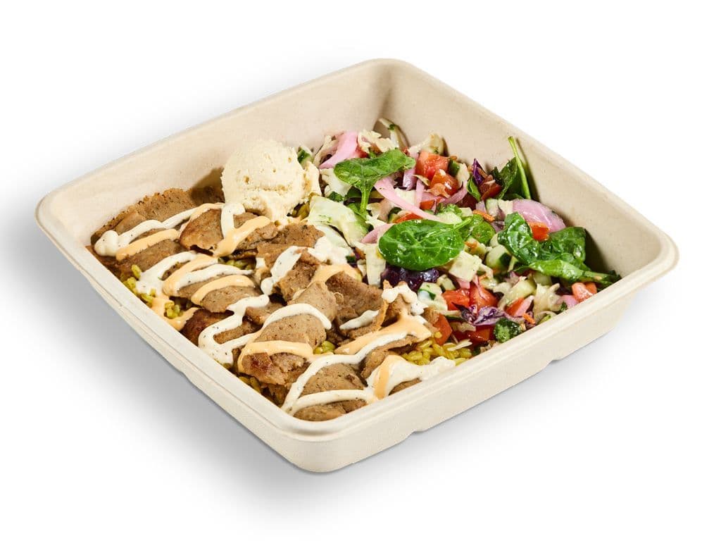 Kebab on Plate