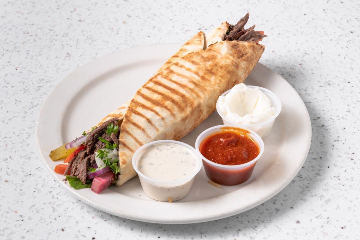 Beef Shawarma Wrap