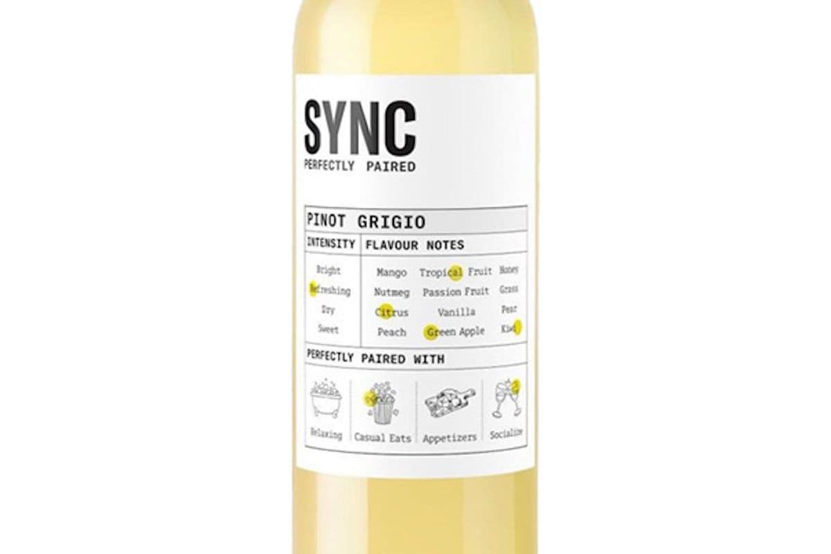 SYNC PINOT GRIGIO 750ML (1 x 750ML)