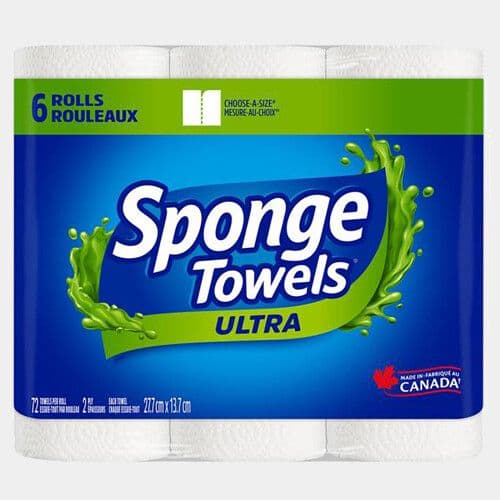 Sponge Towels Ultra Essuie tout / Sponge Towels Ultra Paper Towel