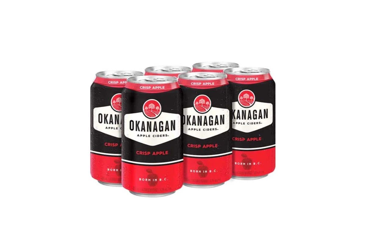 Okanagan Cider - Crisp Apple (6 x 355 ml Cans)