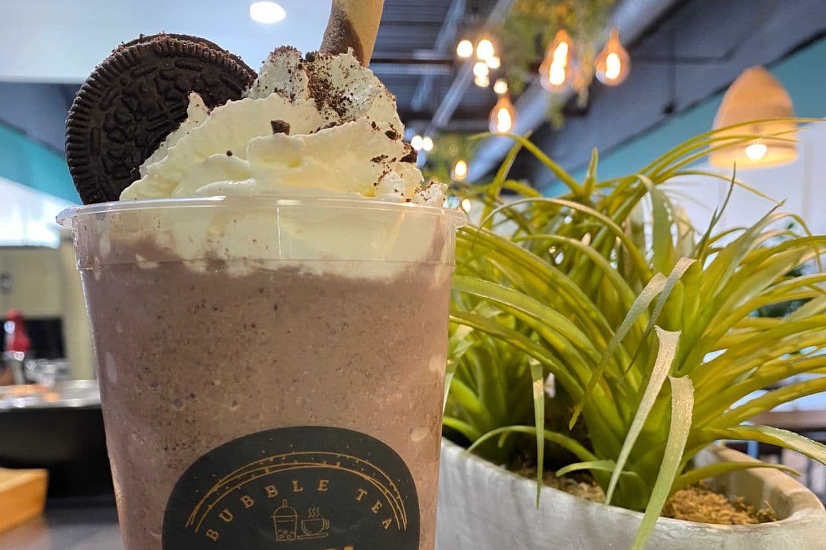 Midnight Oreo with Black Boba