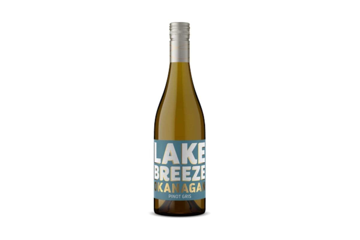 Lake Breeze Pinot Gris (Ca) (1 x 750ml)