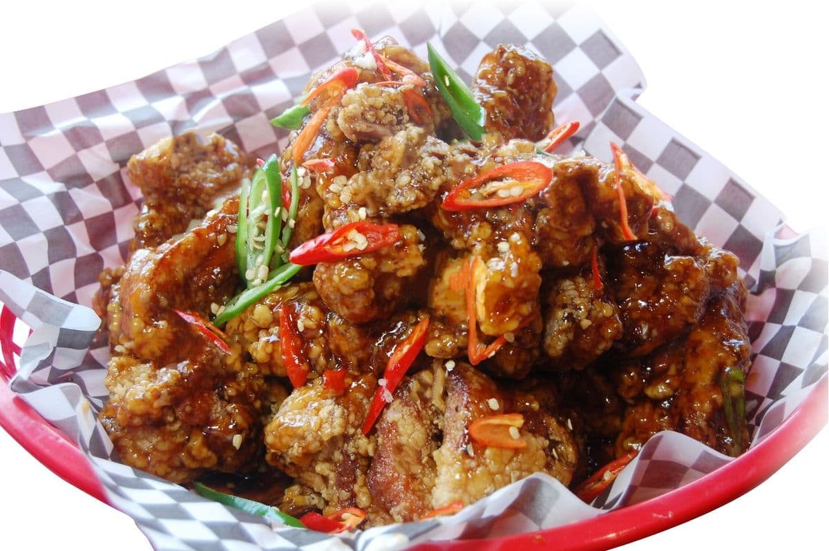 51-A Soy Garlic Korean Chicken