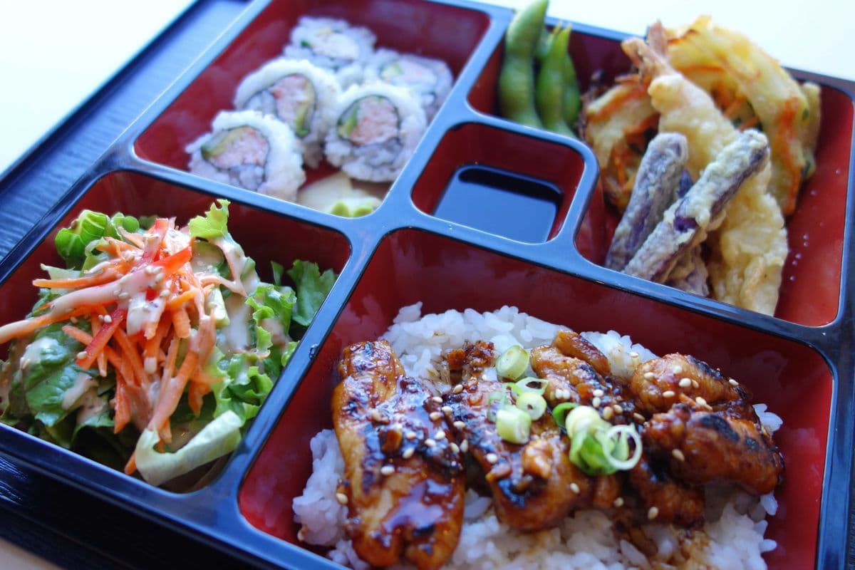 Bento box Teriyaki chicken