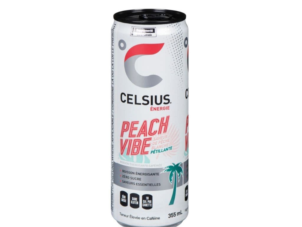 Celcius Peach Vibe