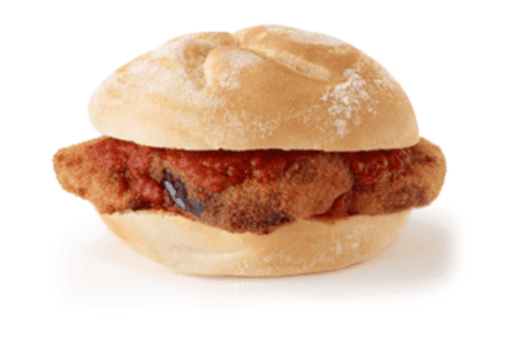 Breaded Eggplant Sandwich Combo