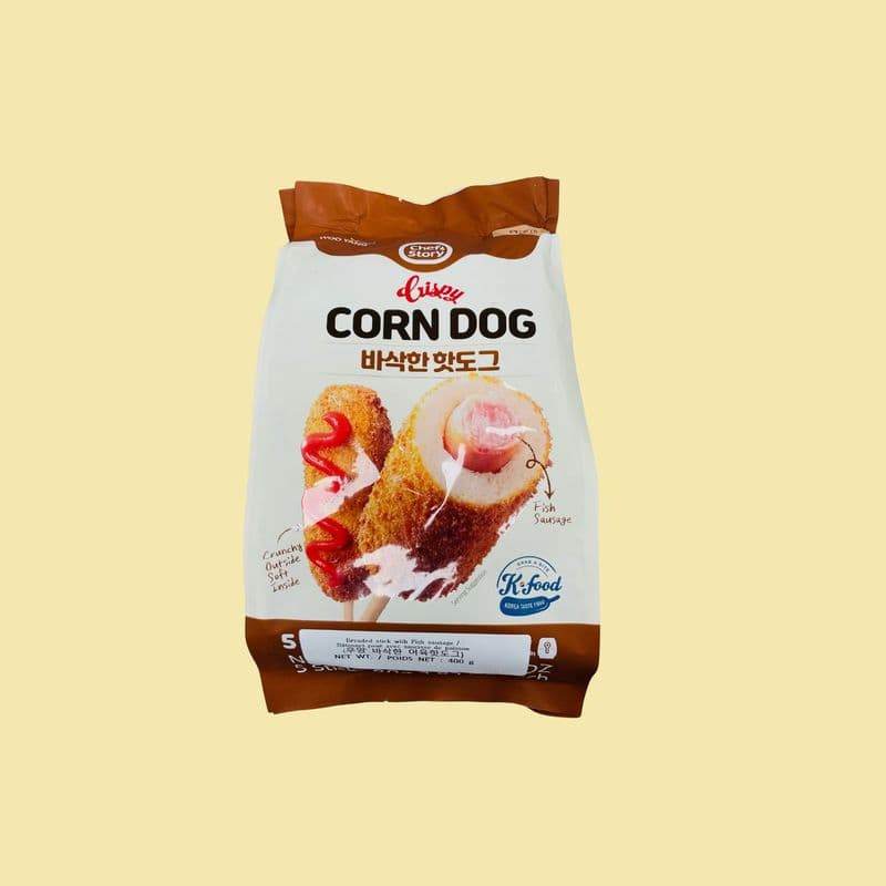Crispy Corndog with Fish Sausage 400g