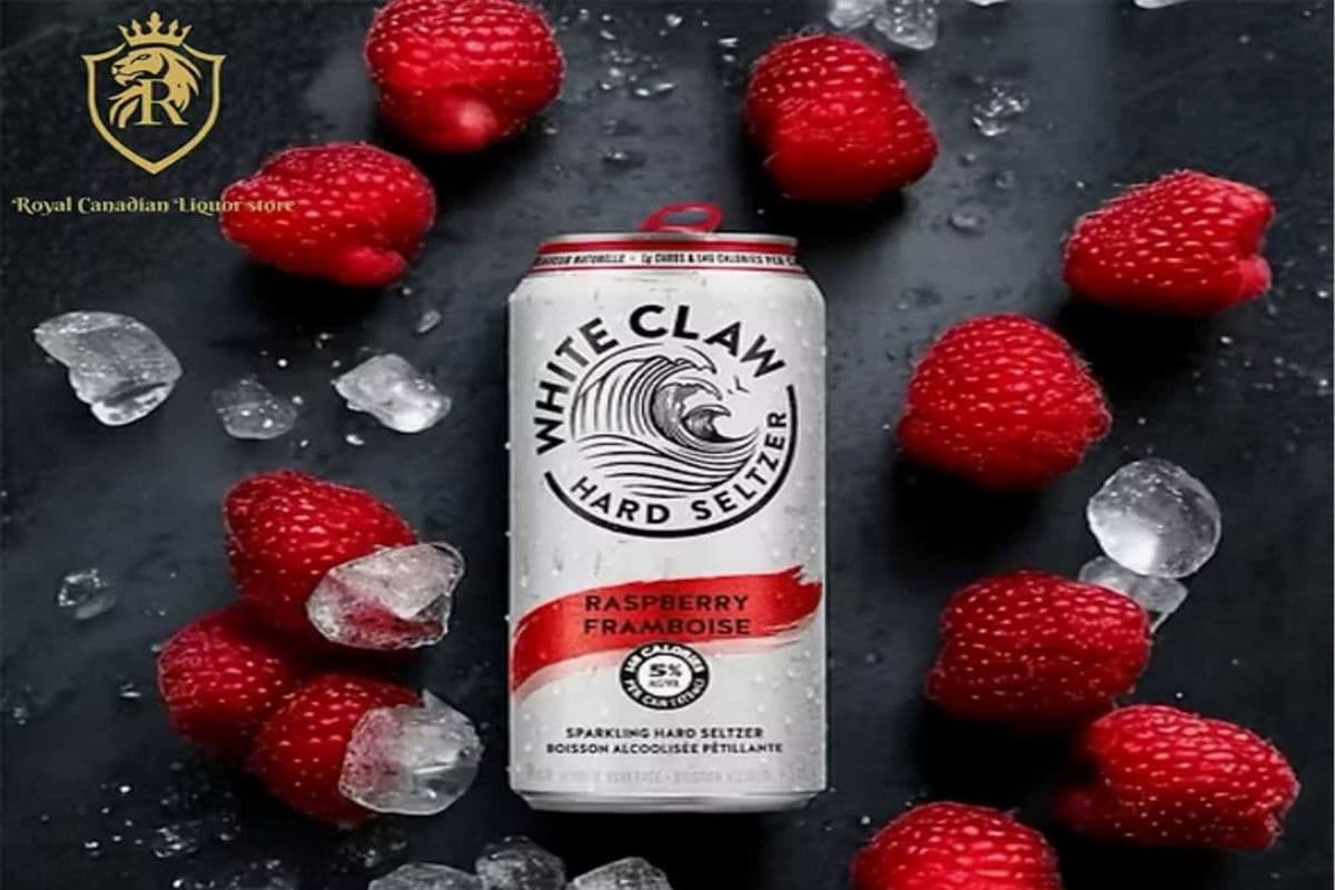 WHITE CLAW RASPBERRY (1 x 473 ML)