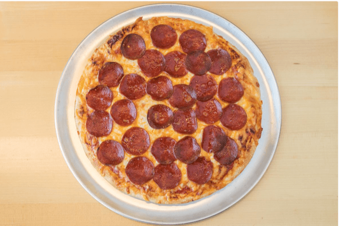 14" X-Large Pepperoni pizza