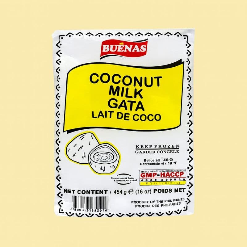 Coconut Milk (Frozen), 16oz - Buenas