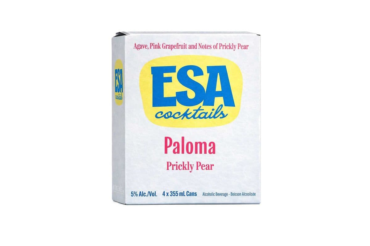 ESA Cocktails Paloma Prickly Pear-4PK (4 x 355ml)