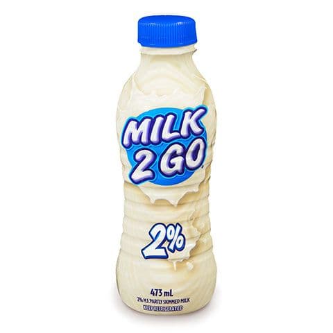 Milk 2 Go 2% 473ml6ct