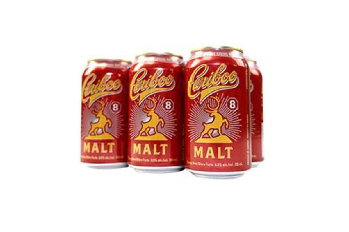 Cariboo Malt (6 Pack Cans) (6 x 355 ml Cans)
