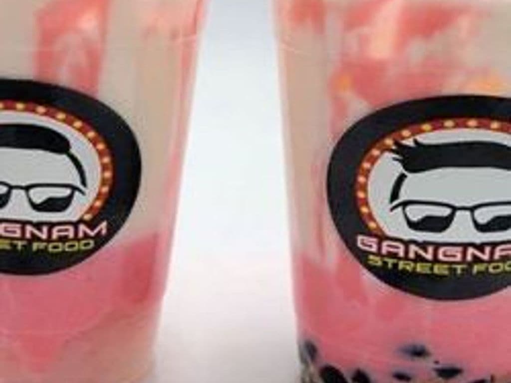 Strawberry Bubbletea 