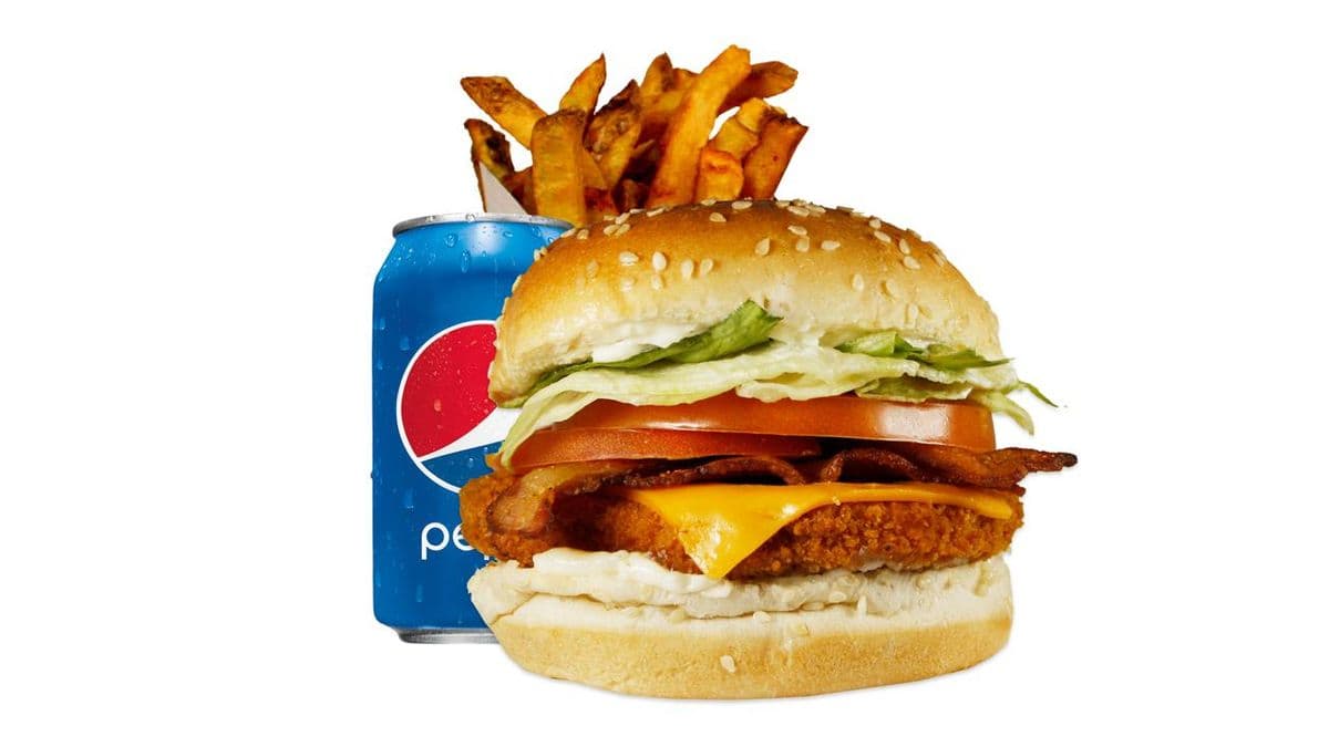 Super Chicken Burger Combo