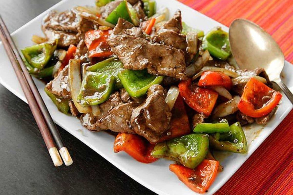 Beef with Green Pepper