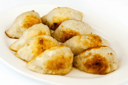 3. Pan-Fried Dumplings (10 pcs)