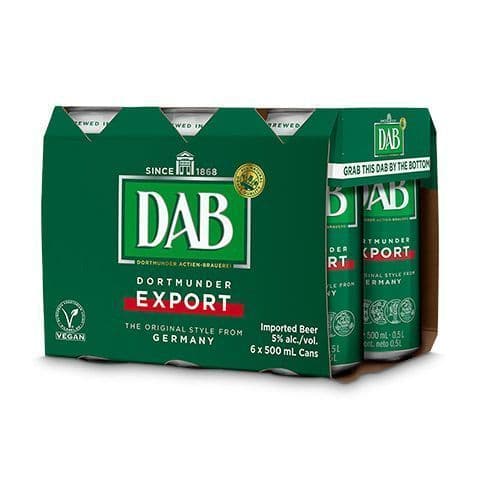 Dab Original 500ml x 6 Pack