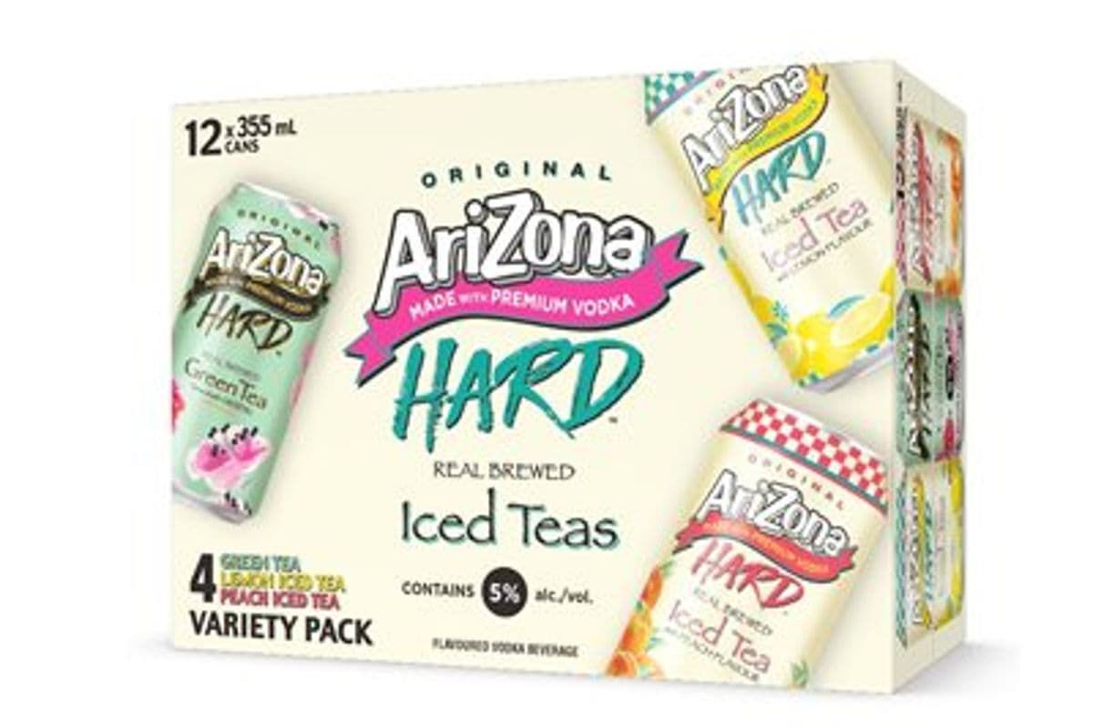Arizona Hard Iced Tea Mixer Pack (12 X 355 ml Cans) (1 x 12x355 ml)