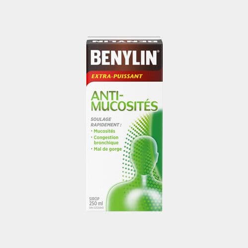 Benylin® Extra puissant anti-mucosités (250mL) / Benylin® Extras Strength Anti-Mucus Phlegm (250mL)