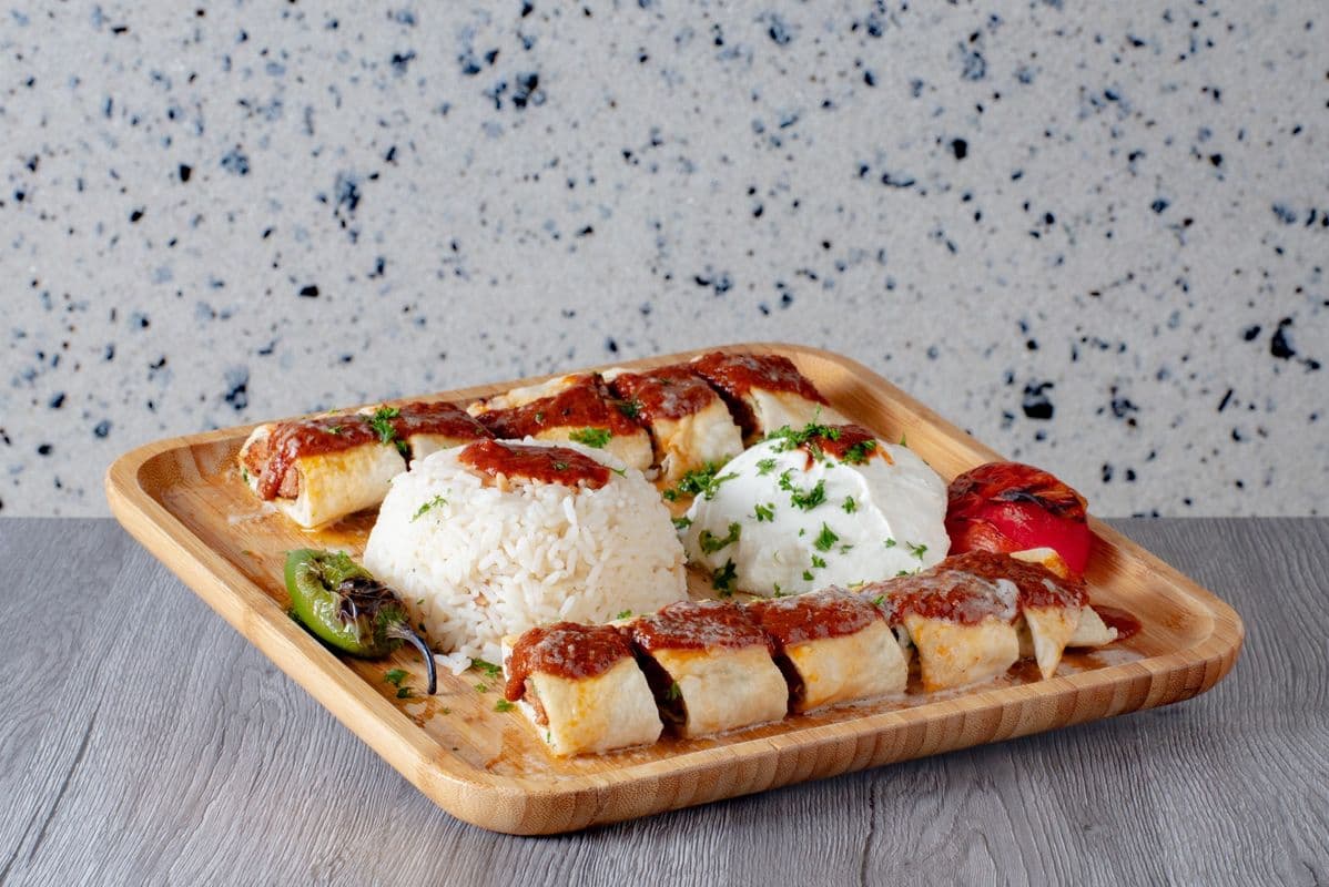 Beyti Kebab Plate