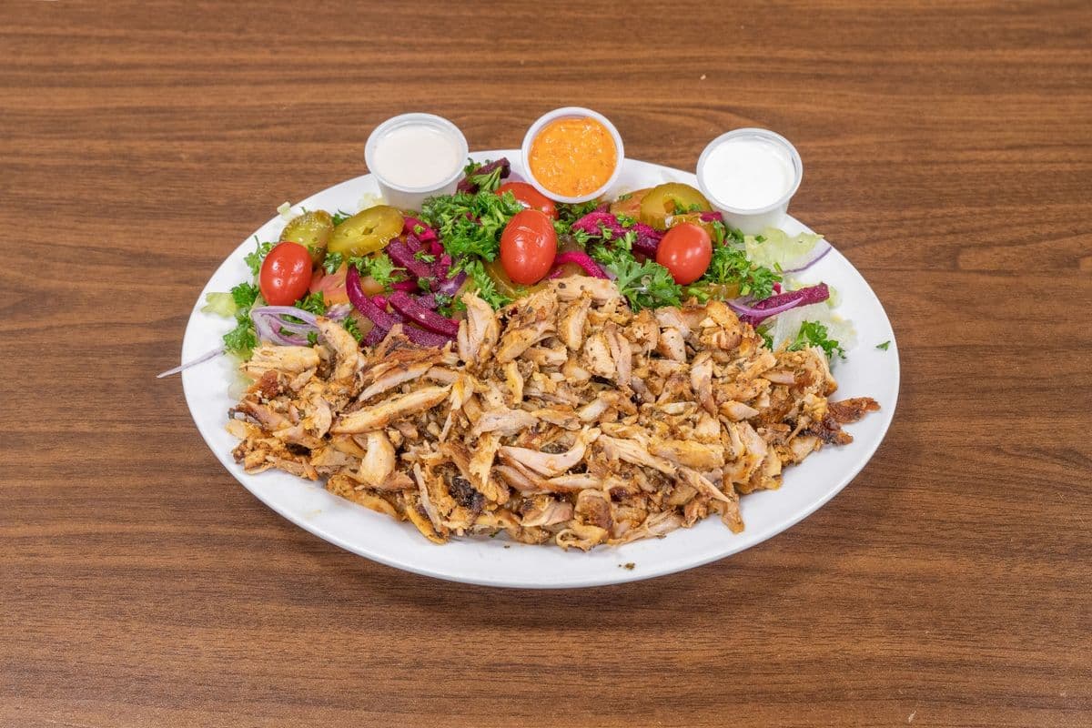 Keto Bowl Mixed Shawarma (100 g Chicken and 100 g Beef)