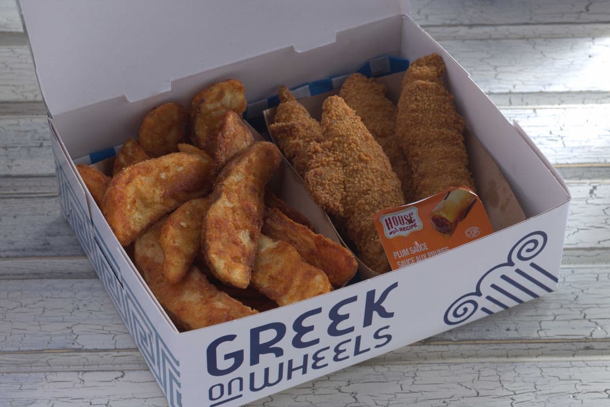 G8. Chicken Fingers & Wedge Fries