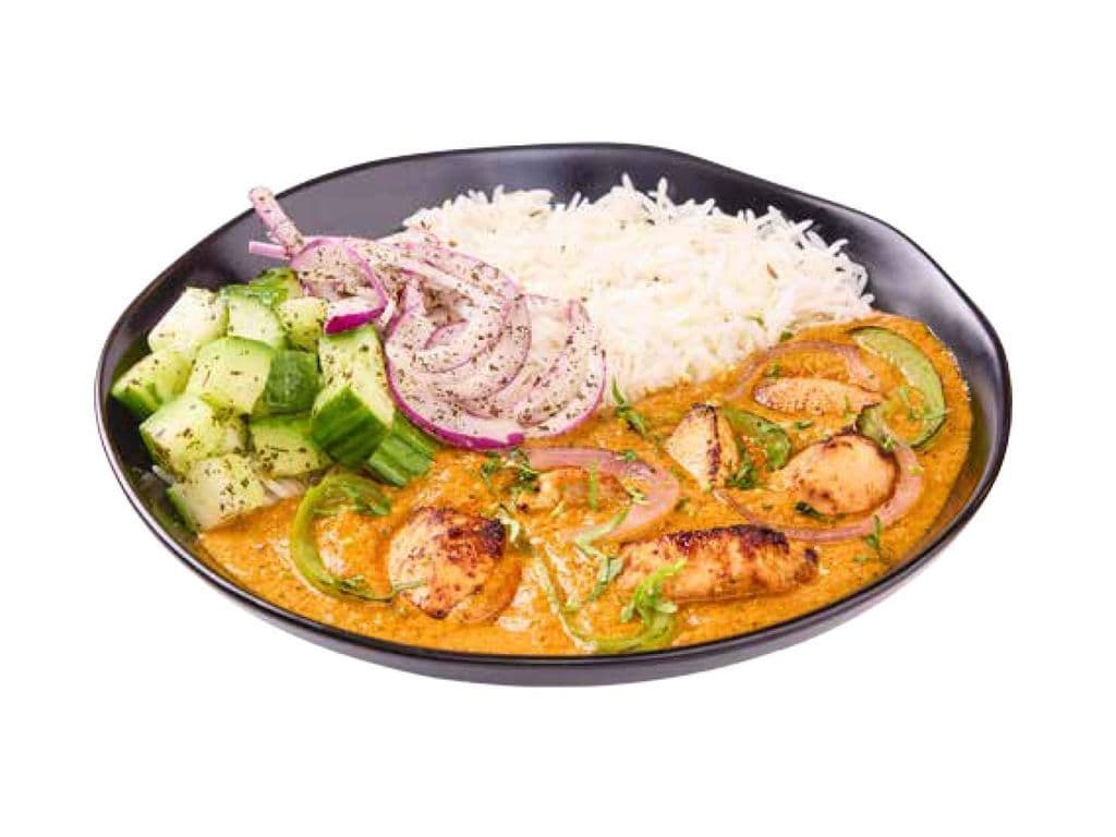 SWAP Tandoori Plant Based Chick'n Masala Rice Bowl