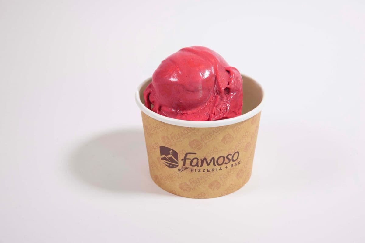 Dairy Free Raspberry Lime Sorbetto