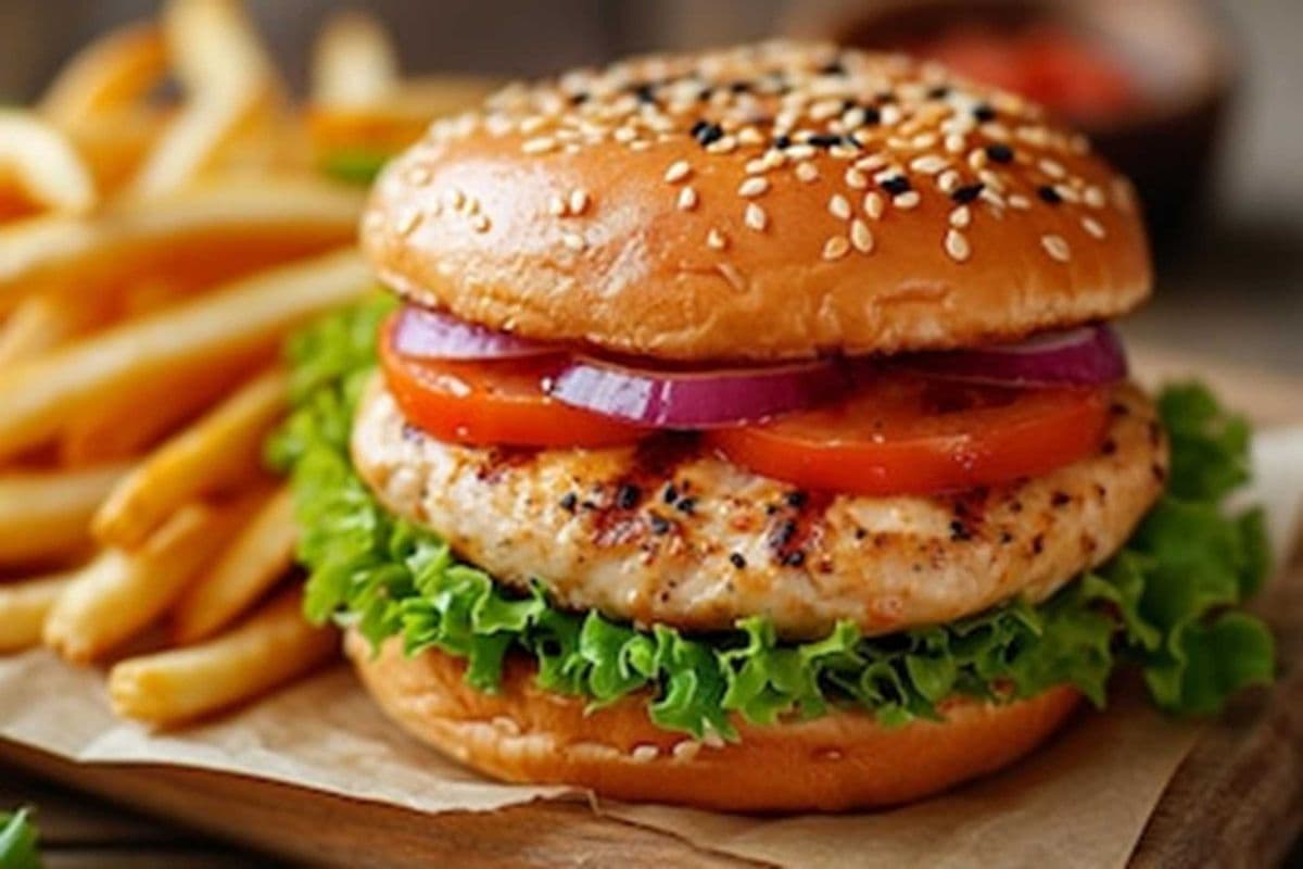Charbroiled Chicken Breast Burger