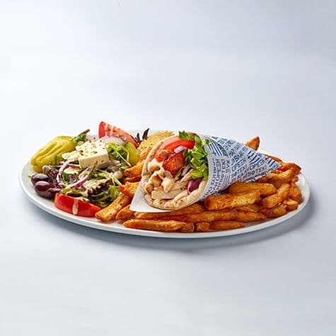 Assiette pita club