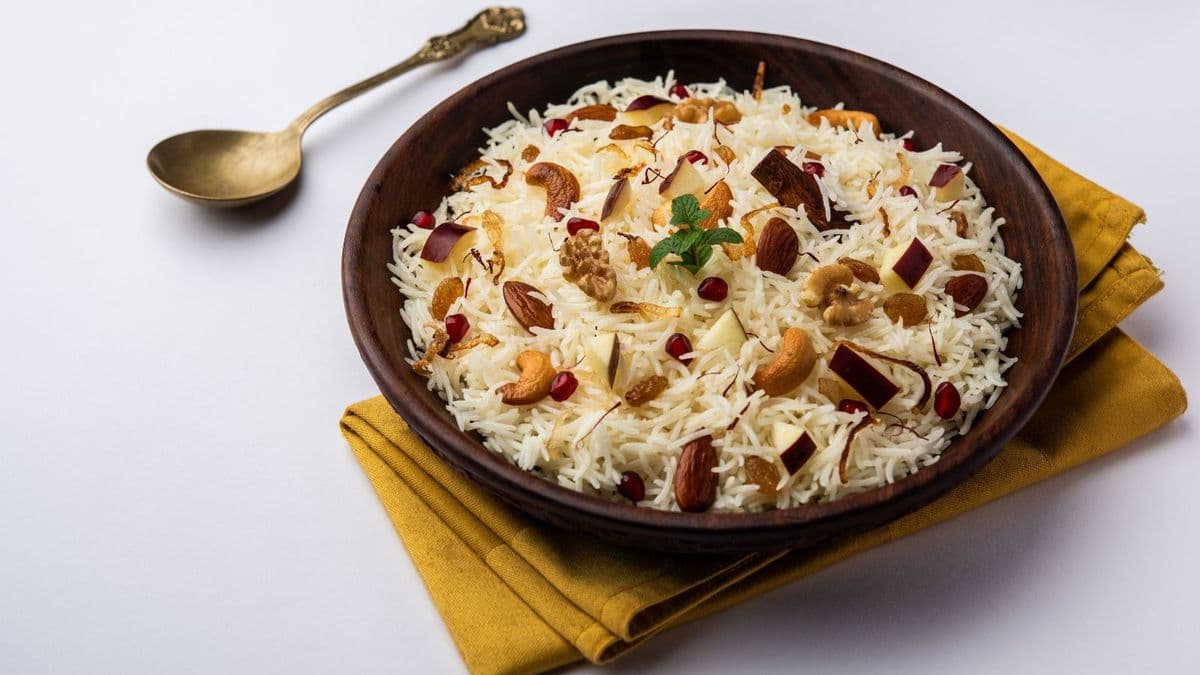Kasmiri Rice with Nuts / Riz Kashmiri aux Noix