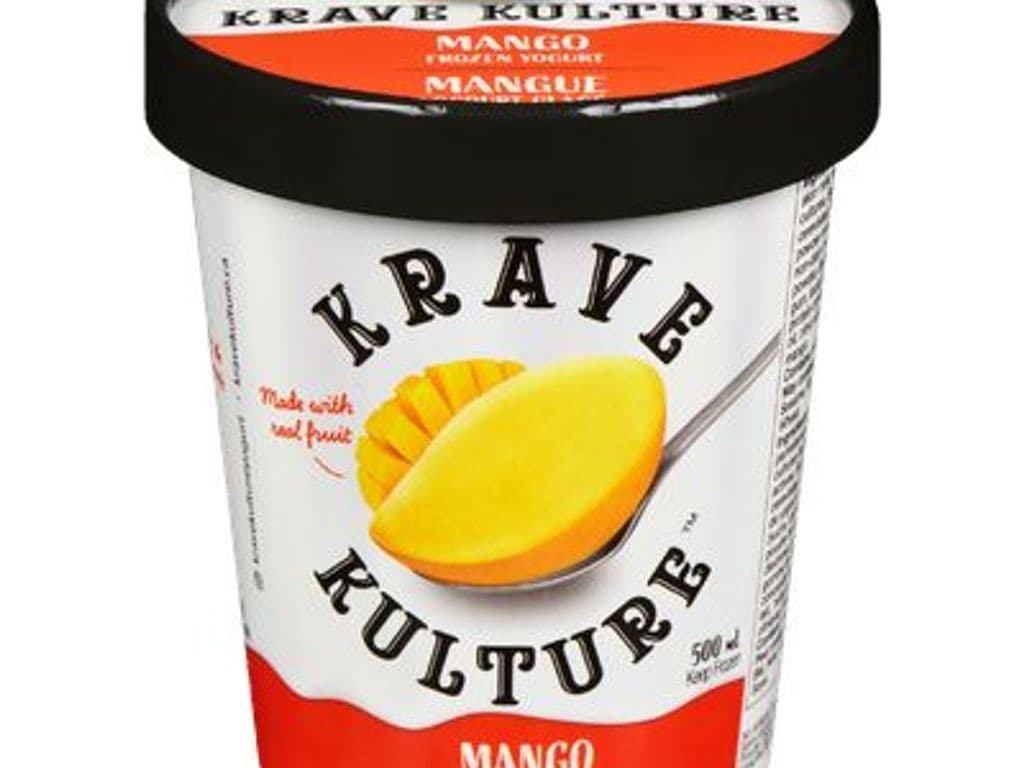 LOCAL KRAVE KULTURE FROZEN YOGURT MANGO 500ML (LOCAL BC)