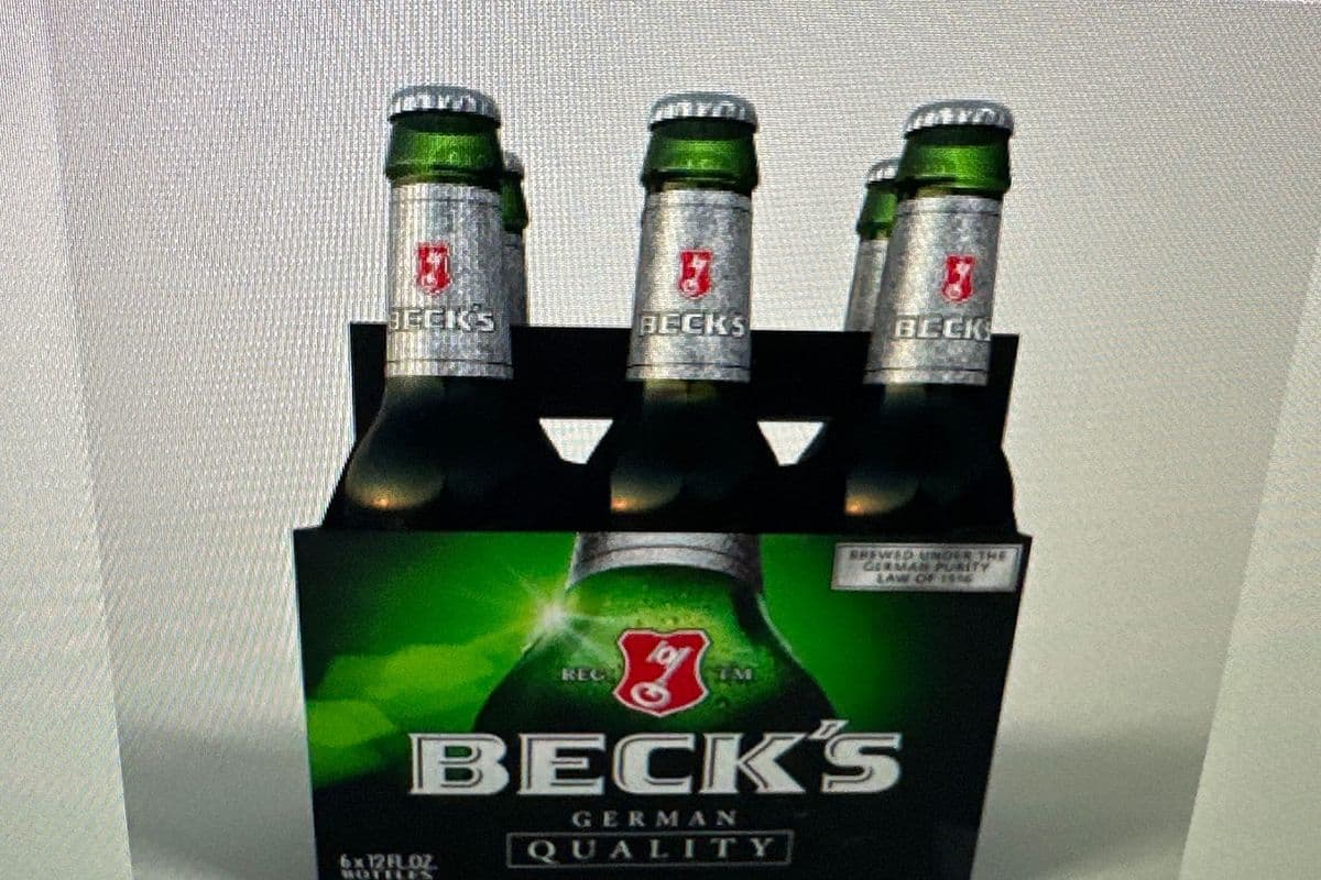 Beck‘s Lager (6 x 330 ml Bottles)
