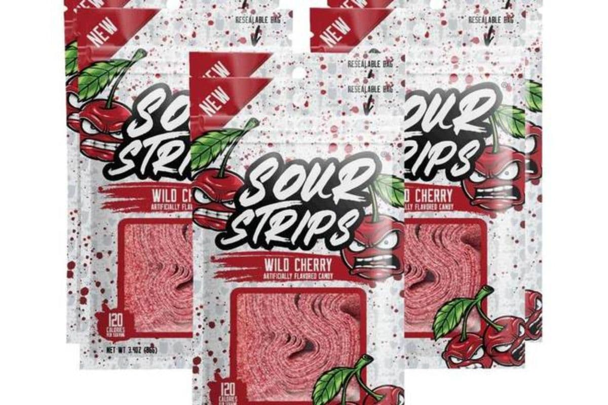 Sour Strips Wild Cherry (96 g)