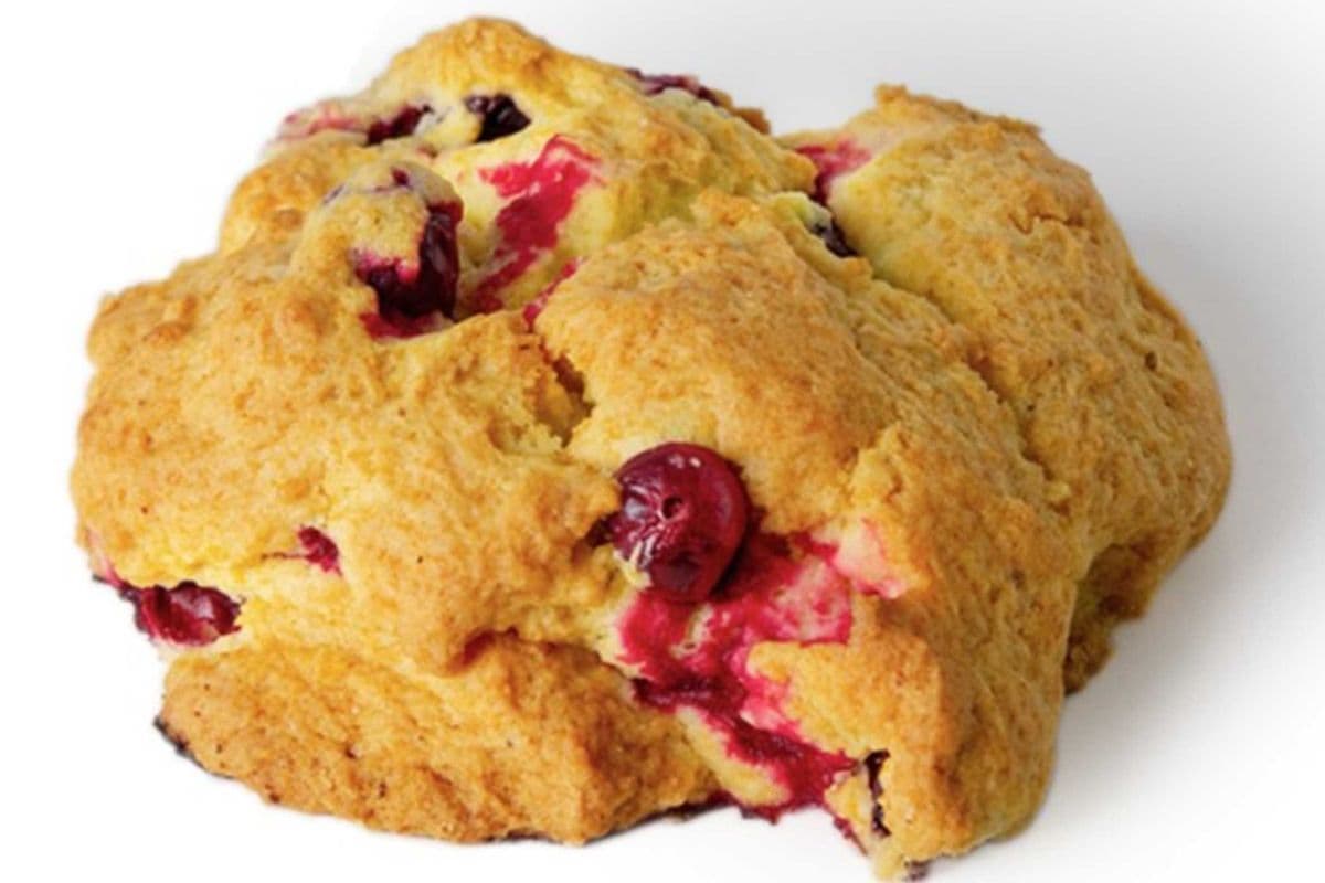 Lemon Cranberry Scone