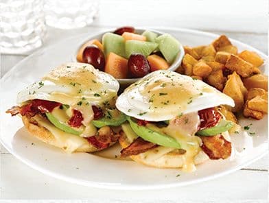 California Avocado Benedict