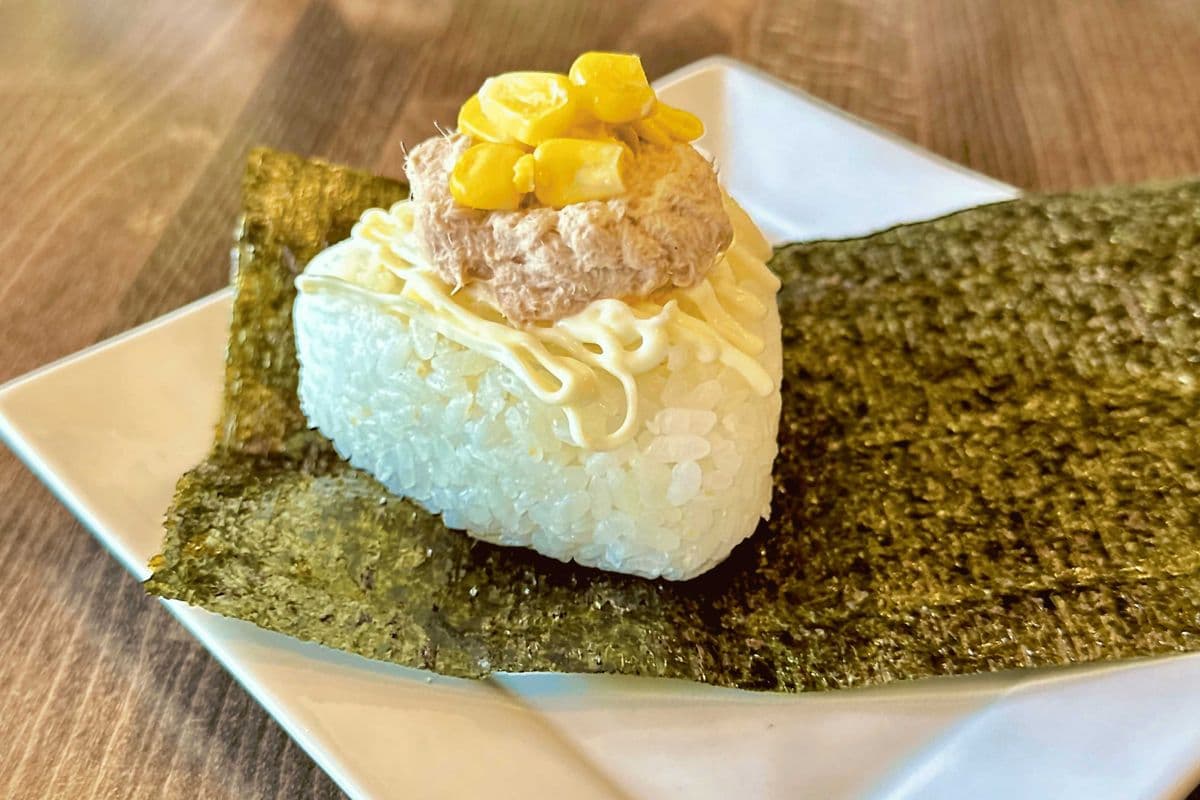 Tuna Corn Salad Onigiri