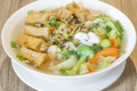 60. Vegetable and Tofu Noodle Soup